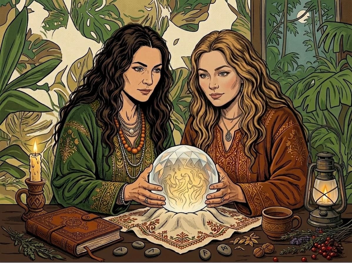 Wróżka Aurora przy pracy